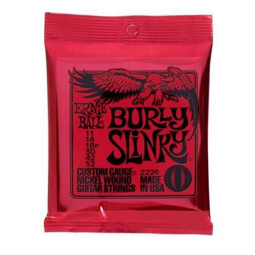 Set corzi chitara electrica Ernie Ball 2226 Burly Slinky 011 – 052