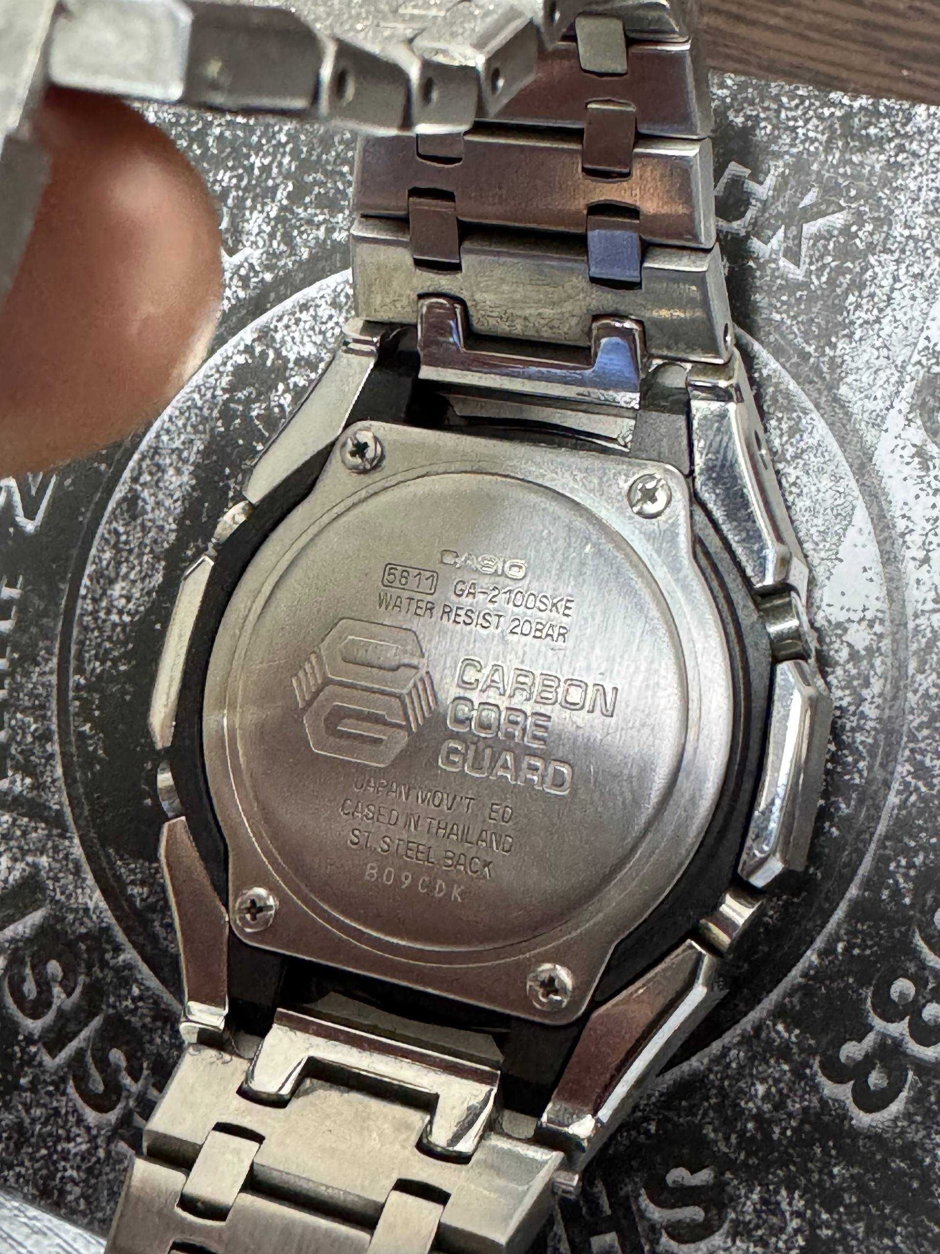 Часы G-Shock GA-2100 Custom | “Frosted” стиль |