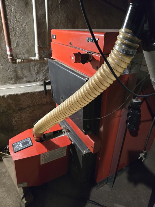 BURNIT 40KW - Котел комбиниран пелети, дърва