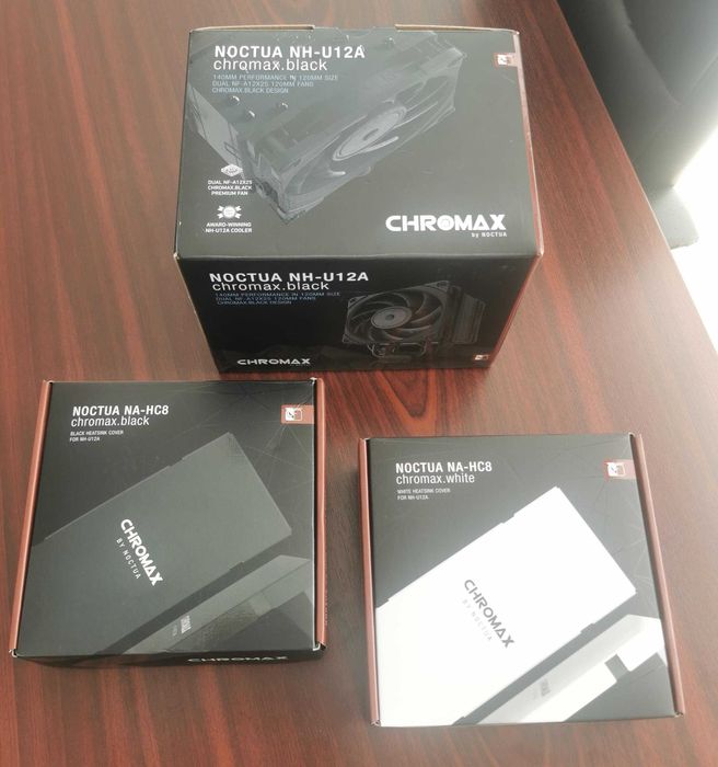 Cooler CPU Noctua NH-U12A Chromax Black (garantie)