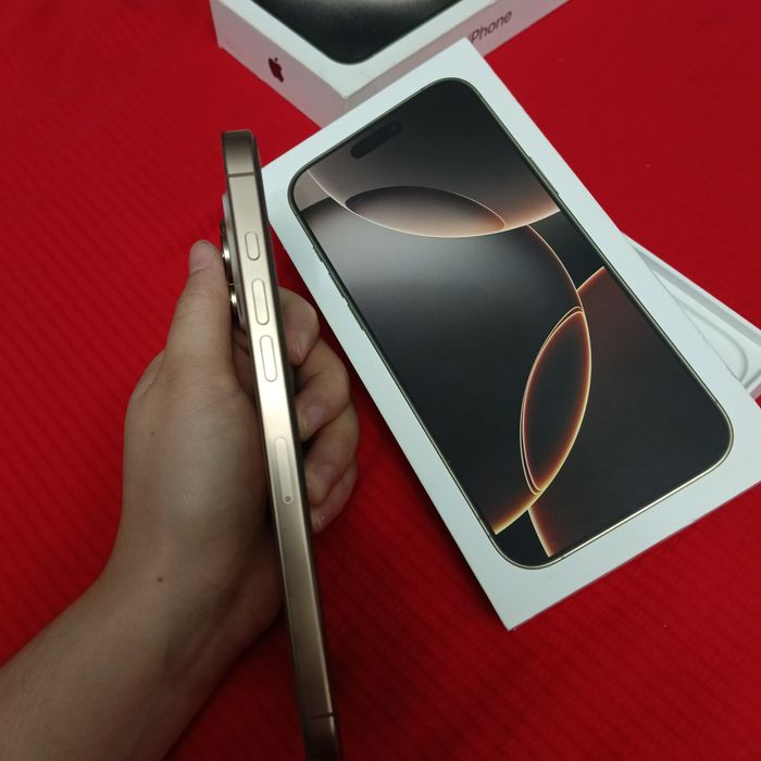 Iphone 16 pro max 100% 192 sikl  256Gb