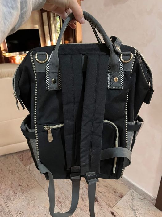 Vand rucsac multifunctional pentru mamici, cu 12 buzunare, Babyono.