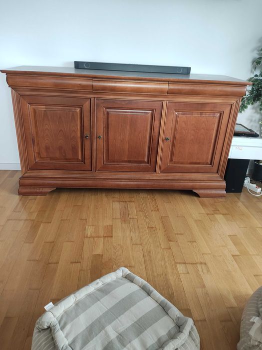 Comodă inalta cu 3uși3 sertare LOUIS PHILIPPE Mobexpertfara zgarieturi