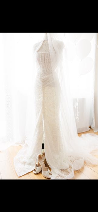 Rochie de mireasa sirena - croita pe comanda