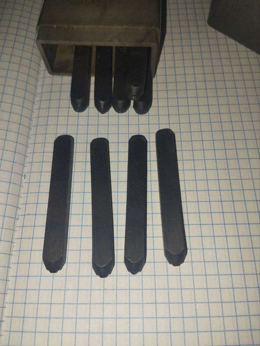 инструмент шрифты для выбивания номеров на металле