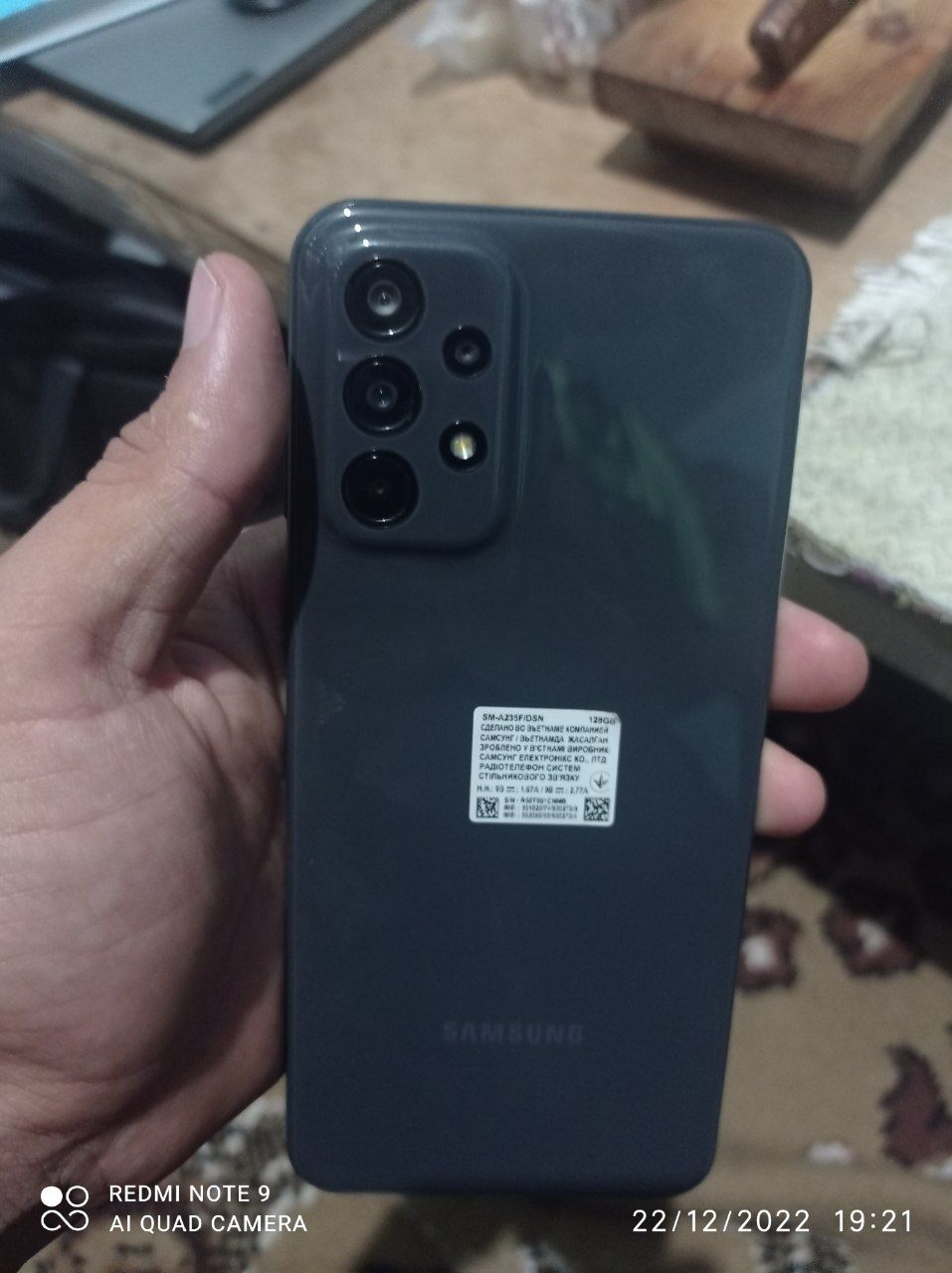 Samsung A 23 6/128 full komplekt