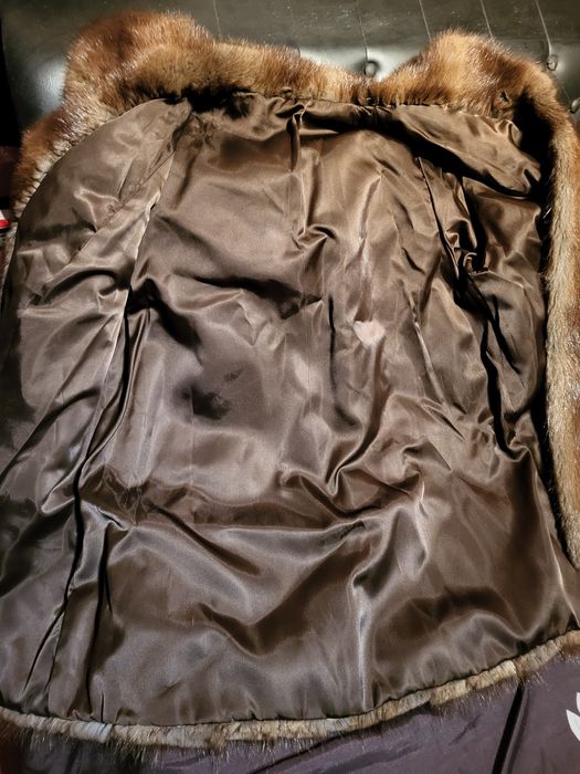 Късо палто от естествена кожа