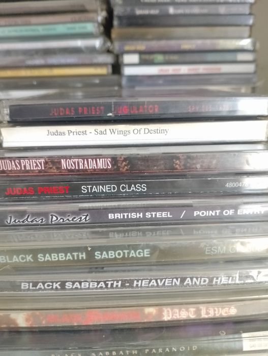 Рок музика ELOY,Carlos Santana,Jethro Tull,Black Sabbath, Judas Priest