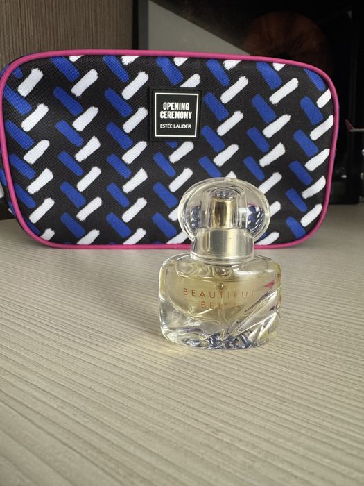 Miniatura parfum + portfard Estee Lauder