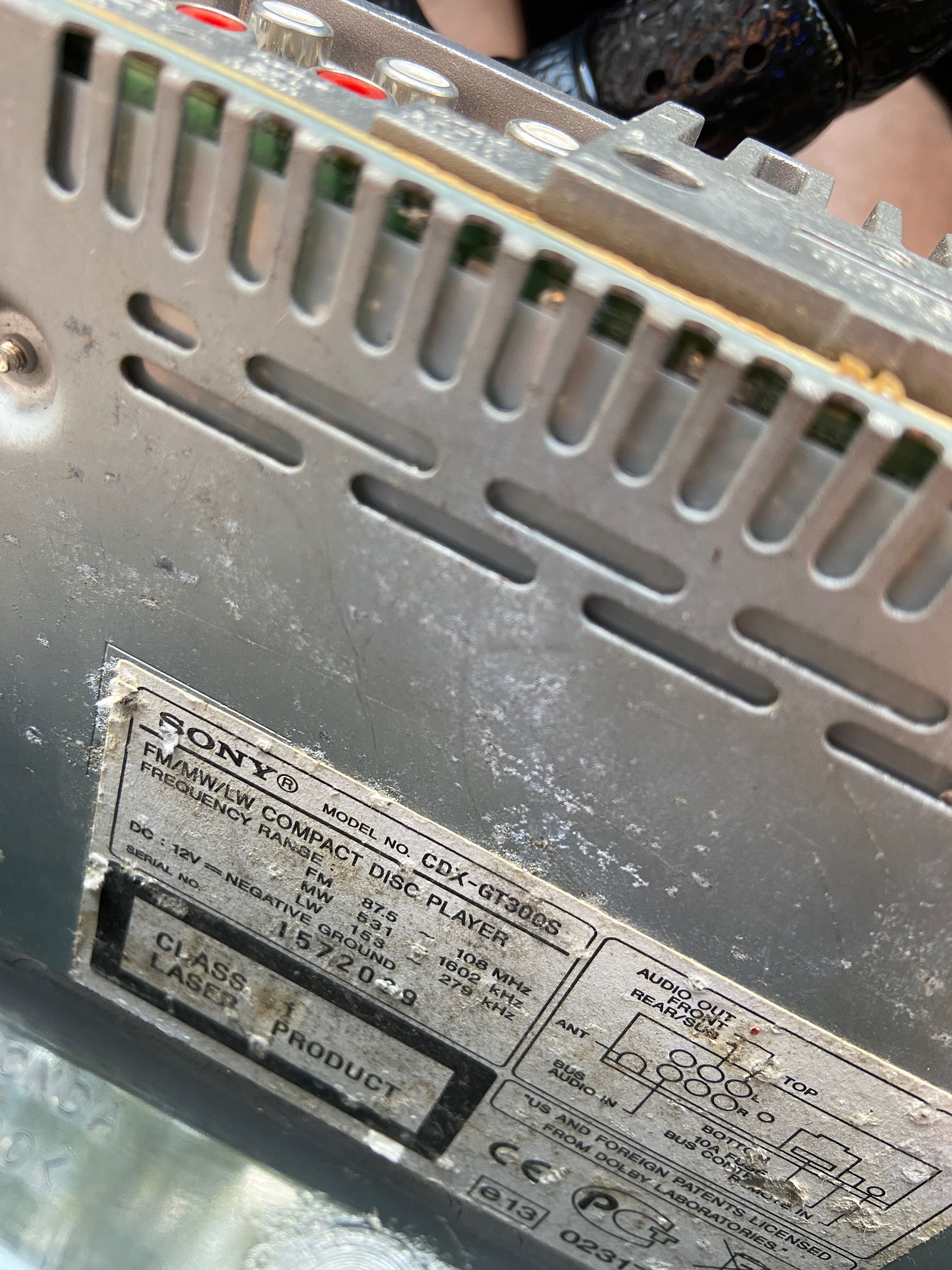 Плейър за кола Sony CDX