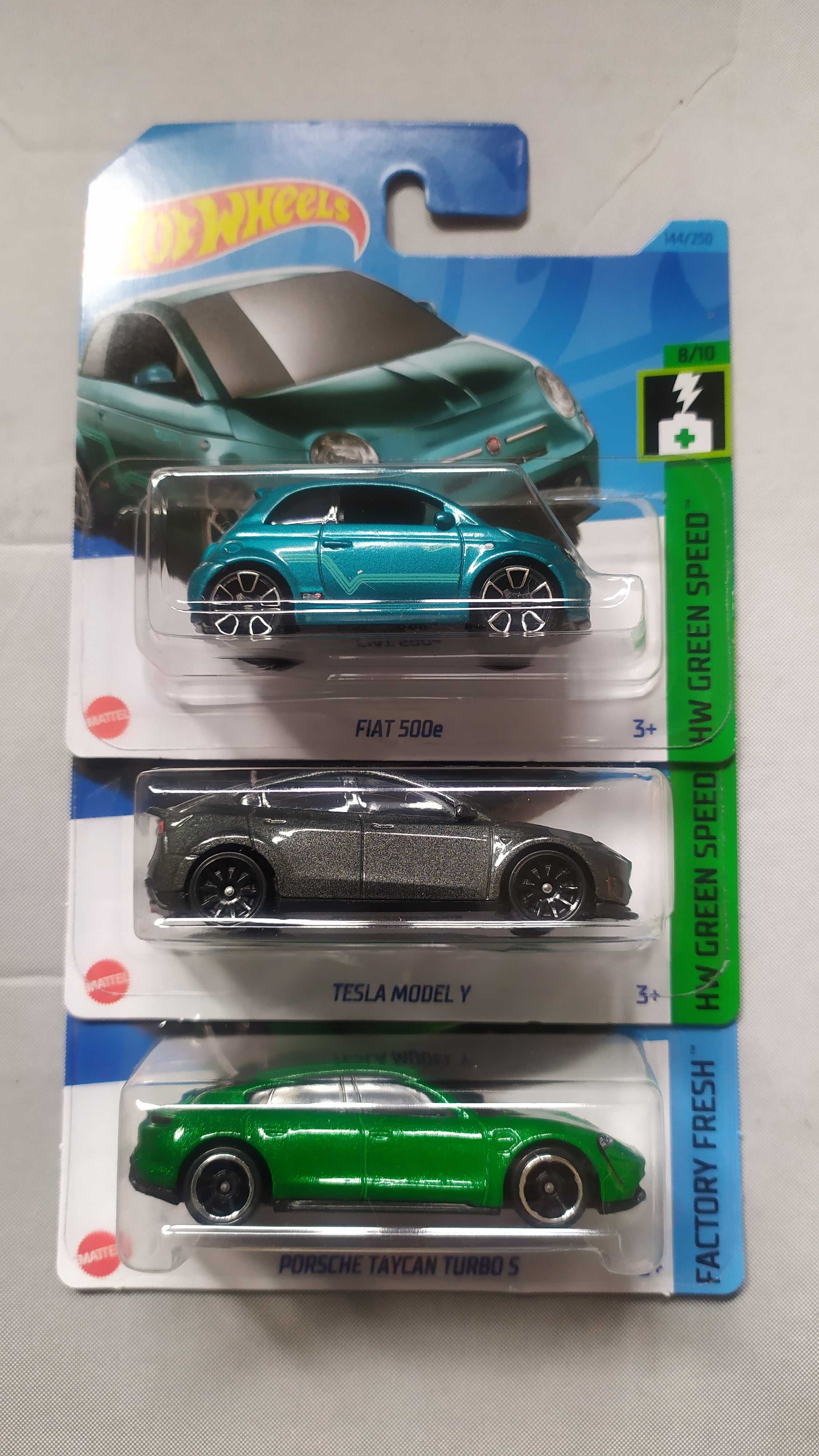 Hot Wheels Mercedes, Honda, Corvette, Fiat, Tesla, Porsche