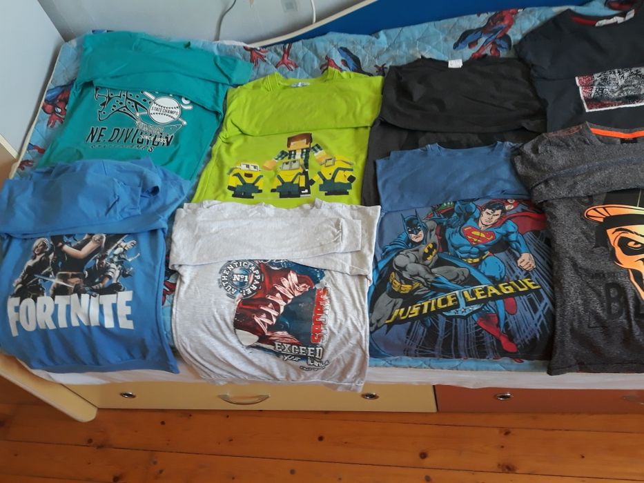 Детски тънки блузи 10 бр