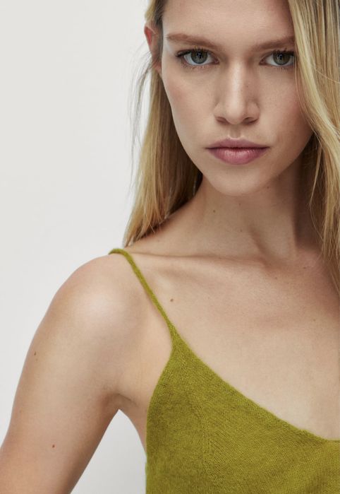 Top Massimo Dutti, verde