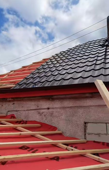 Montaj acoperis tigla metalica si ceramica reparati dulgheri mansardar