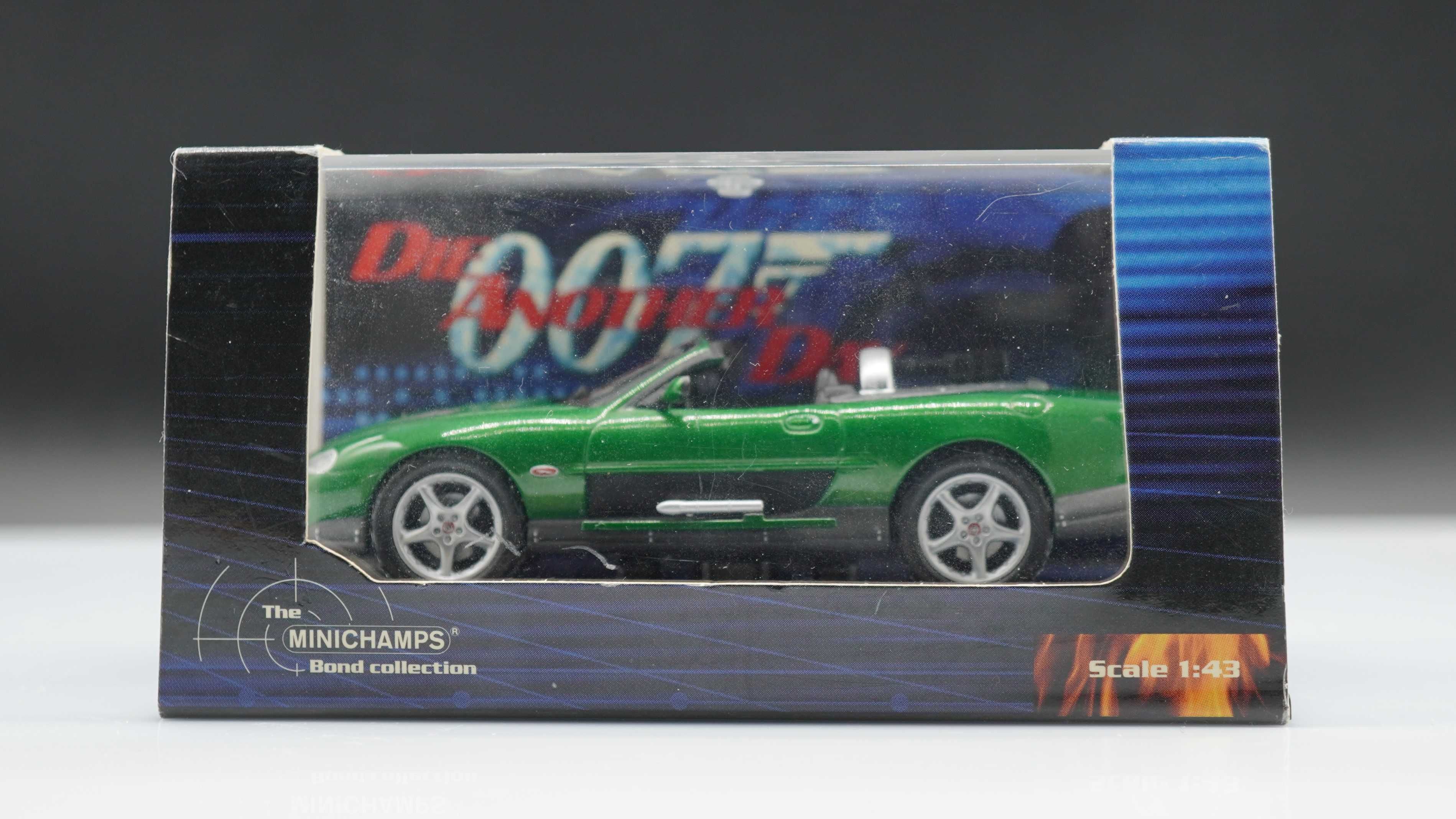 1998 Jaguar XKR Convertible 'Die Another Day' - Minichamps 1/43