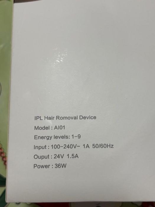 Epilator IPL 3 in 1 - Nou