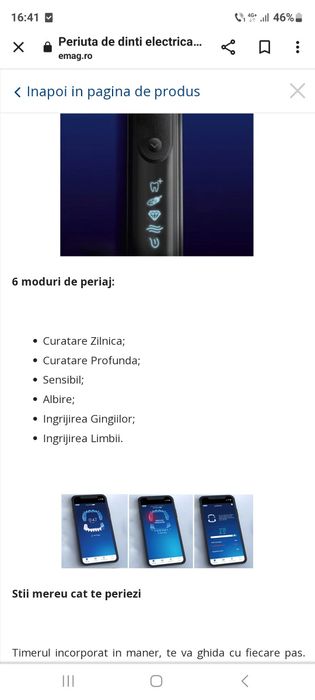 Periuta de dinti electrica Oral B GeniusX