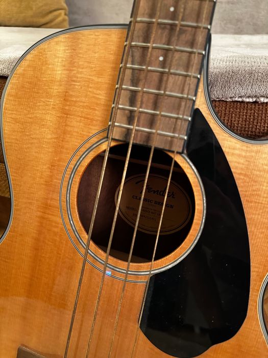 Fender CB-60SCE A-Bass natural