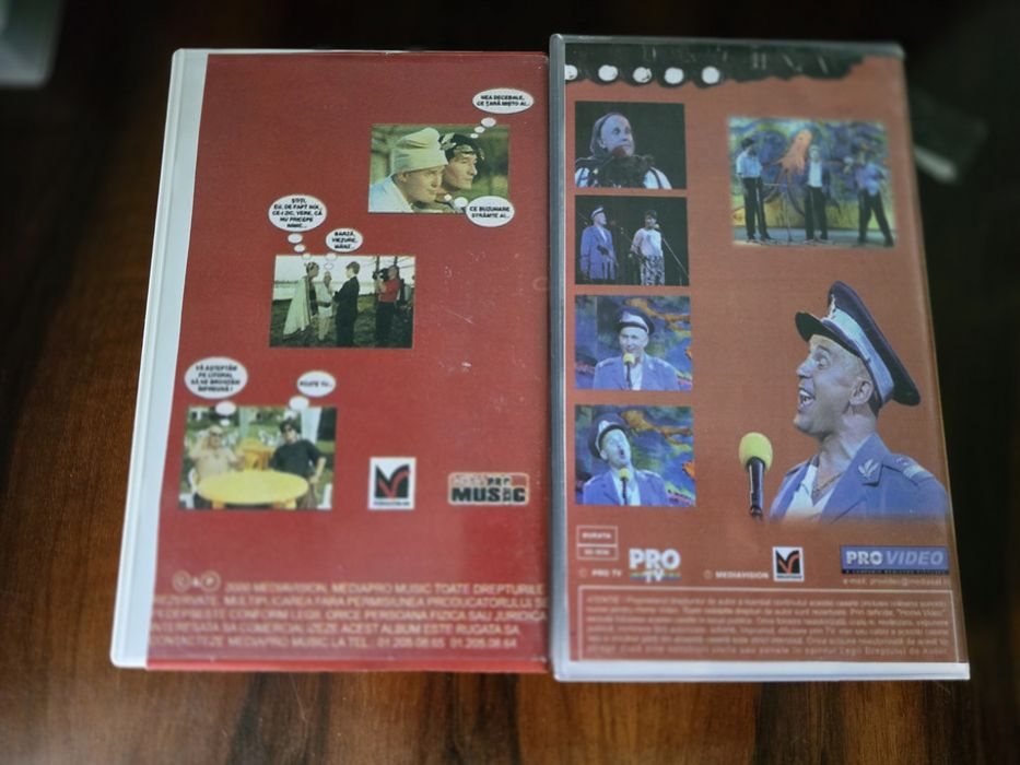 Două casete vhs,cu Vacanta Mare, 45 de lei