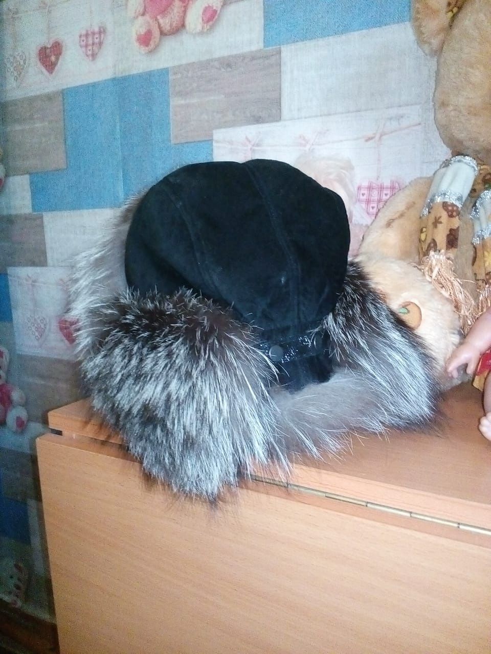 Продам шапку чернабурку