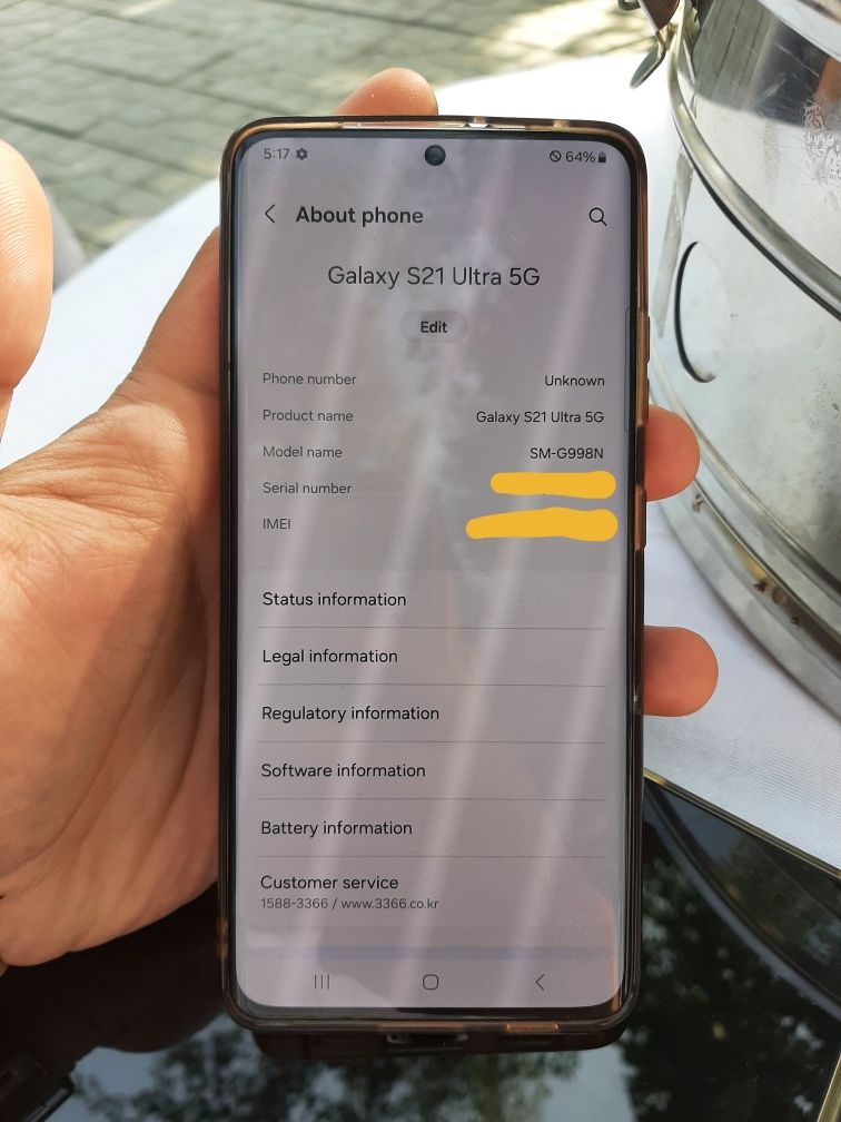 Samsung S21 ultra
