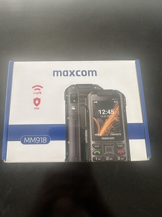 Telefon mobil clasic MaxCom MM918, in garantie pana la 03.02.2026.