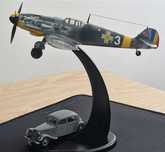 Messerschmitt BF-109 G-4 Romanesc, scara 1:48, Mini Diorama