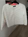 Bolero dama alb