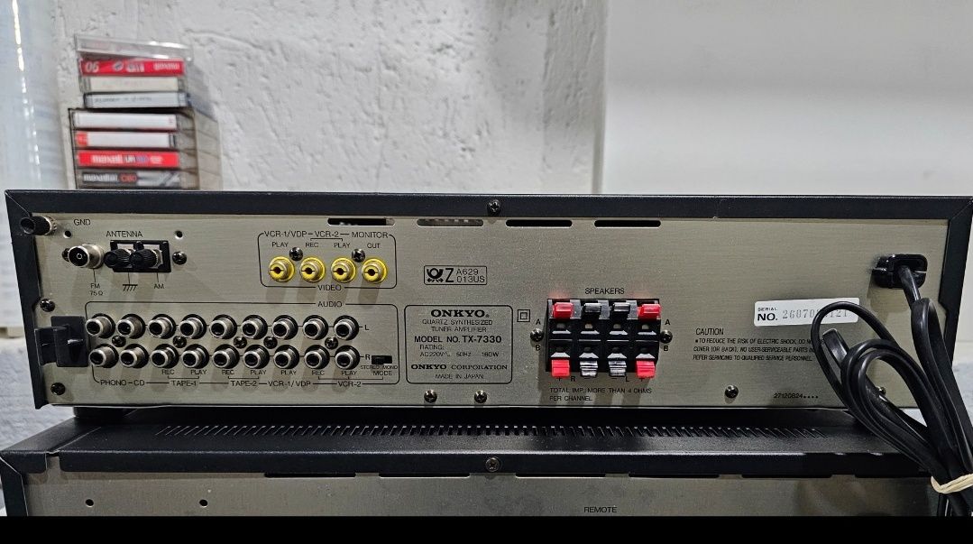 receiver ONKYO TX-7330, amplificator tuner japan vintage