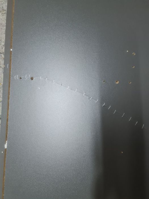 Vitrina inalta Giron , Gri , 50 cm latime