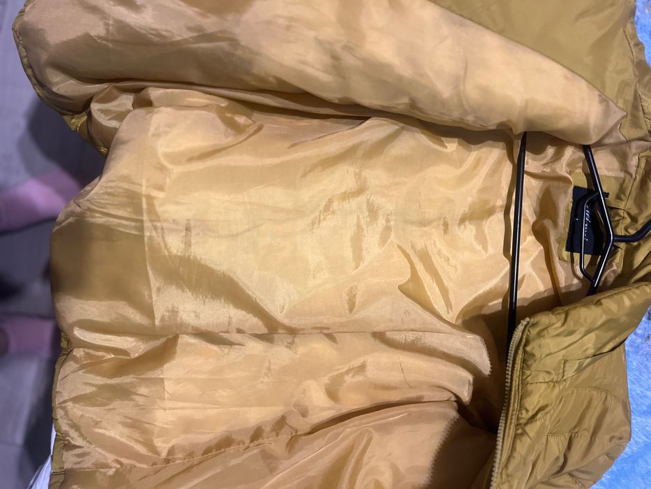 Дамско есенно яке – жълт цвят