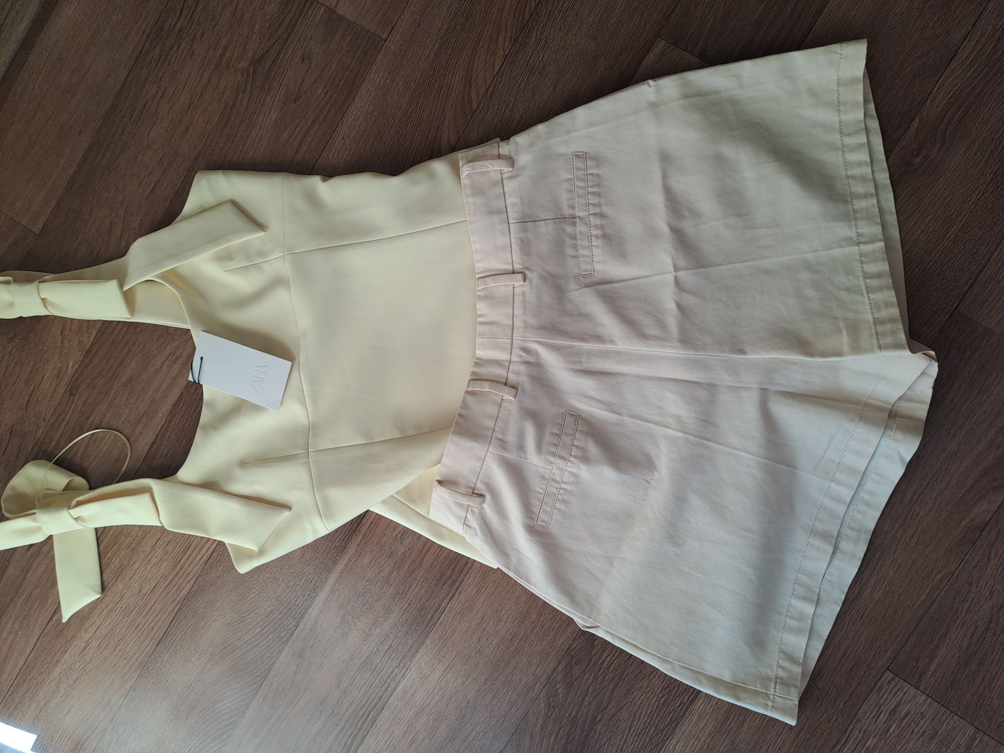 Потник Zara и къси панталони Dilvin