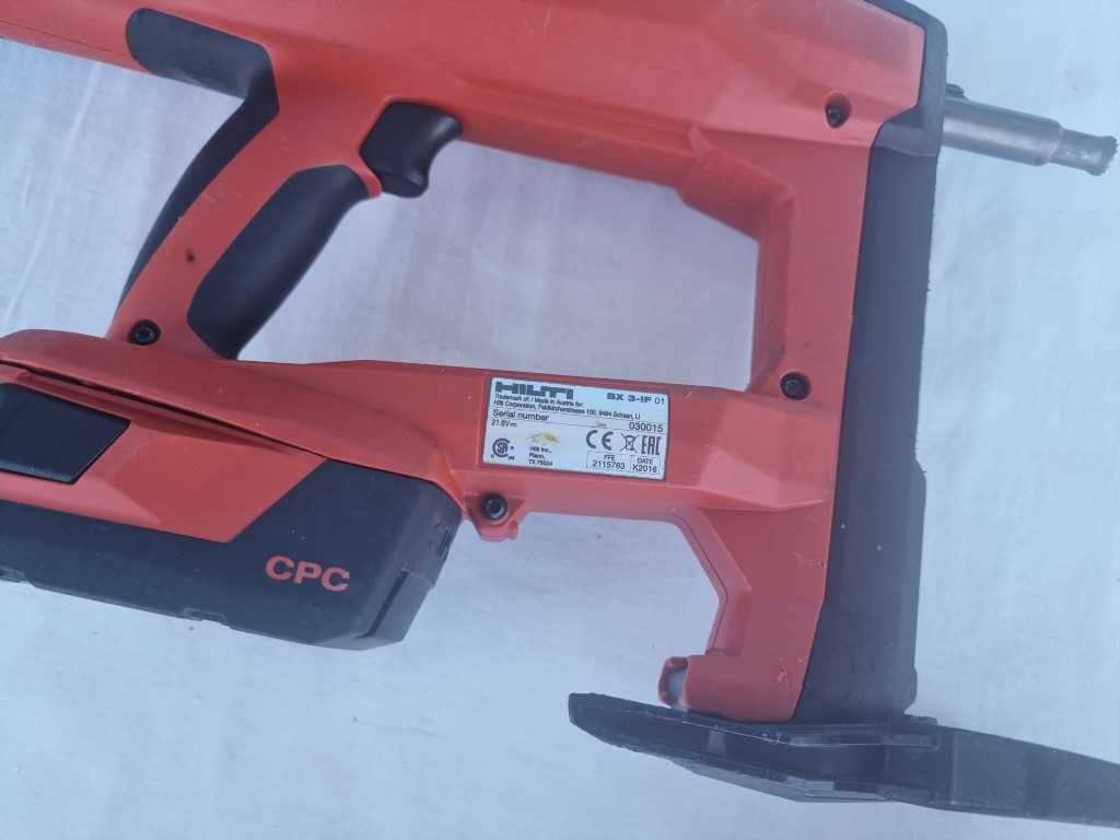 Hilti BX 3 - уред за директен монтаж в бетон, стомана