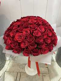 Розы от 400 тенге (Оформление, доставка)