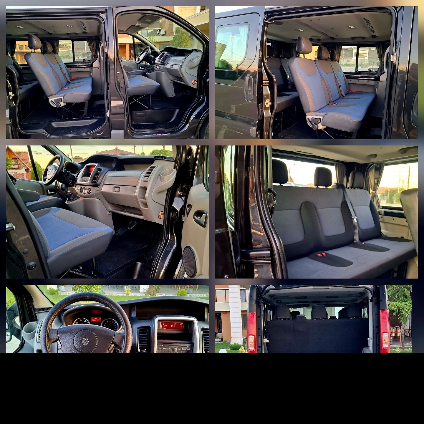 Renault trafic 9 locuri  2011  2,0 diesel euro 5 Climatronic