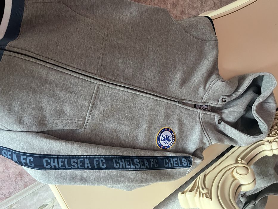 Кофта серая челси