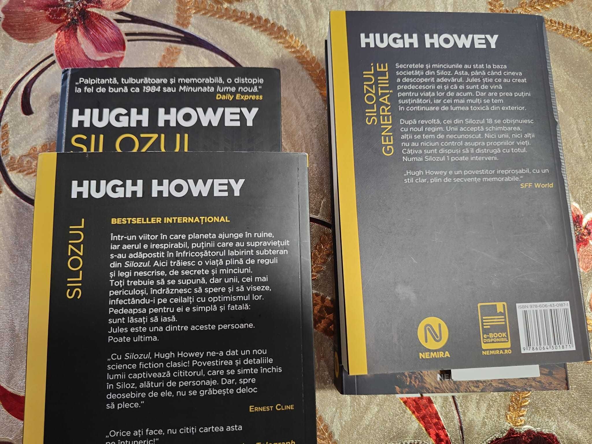 Silozul 1 și 3 (Ed. 2018-Nemira) de Hugh Howey !!!
