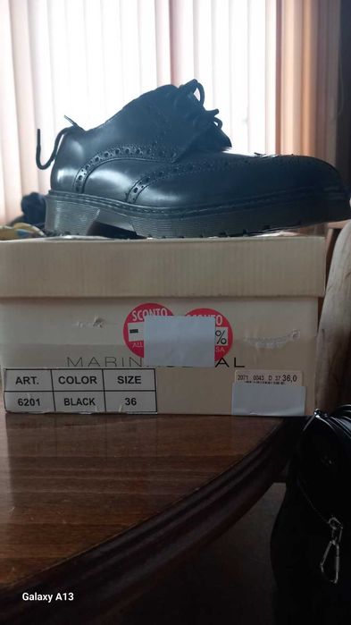 Дамски обувки естествена кожа