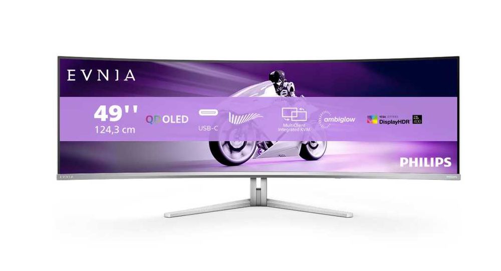 Monitor Gaming Curbat QD-OLED Philips EVNIA 49 , (5120 x 1440), 144Hz