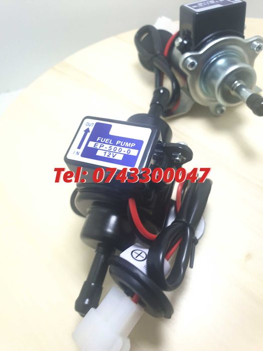 Minipompa Electrica 12v Universala Pentru Benzina  Motorina Tensiun