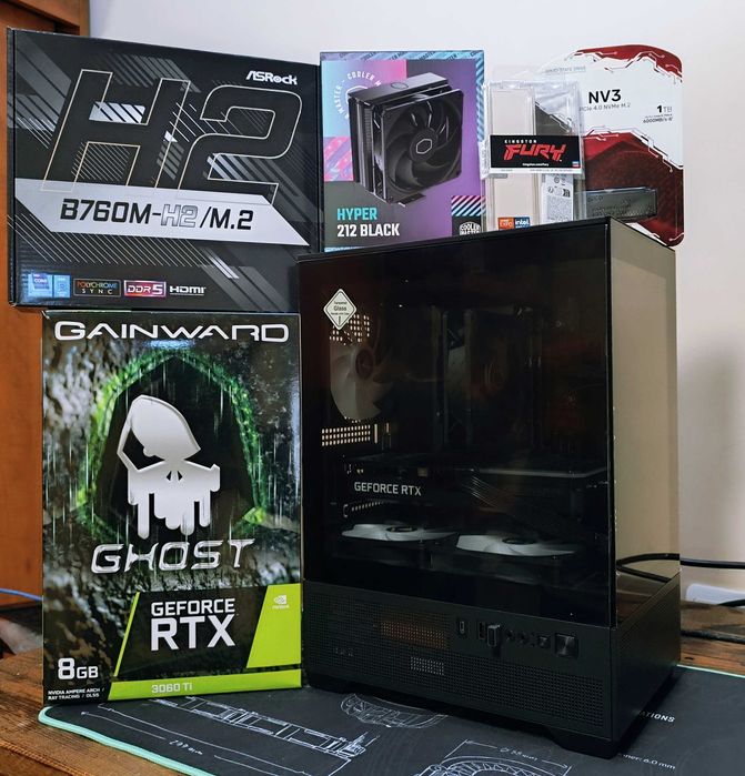 NEW Gaming PC i5 13400F, RTX 3060 Ti, 16GB DDR5 5600, 1TB SSD NVMe