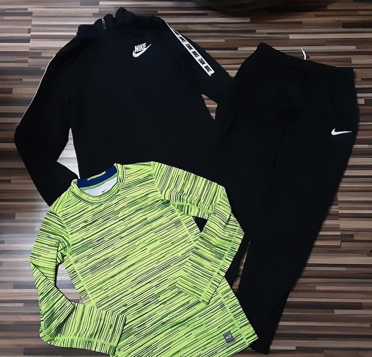 ( XL 158-170) NIKE оригинални екип 2части(60лв),NIKE PRO блуза(40лв)