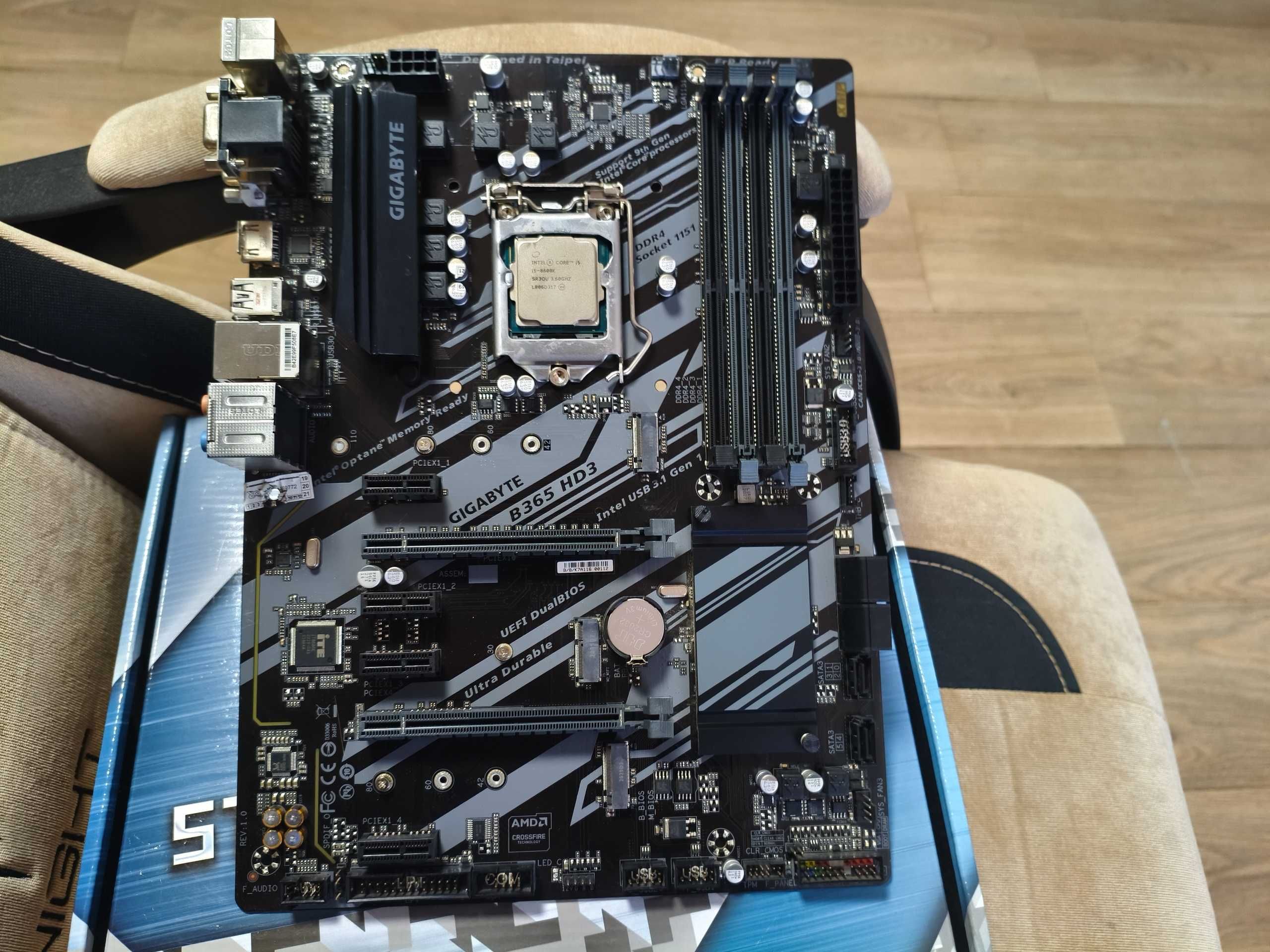 Комплект | b365 + i5 8600K