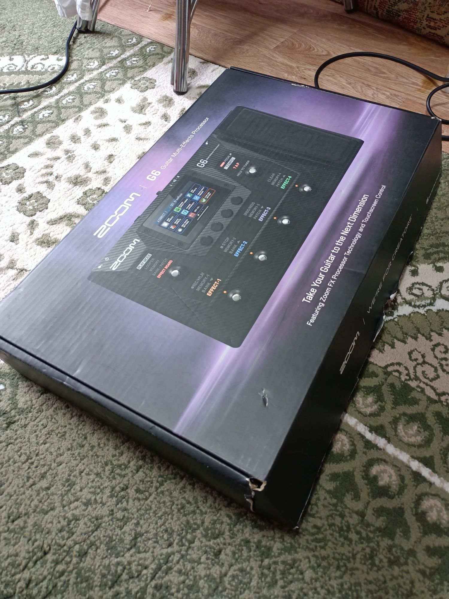 Процессор для электрогитары Zoom G6