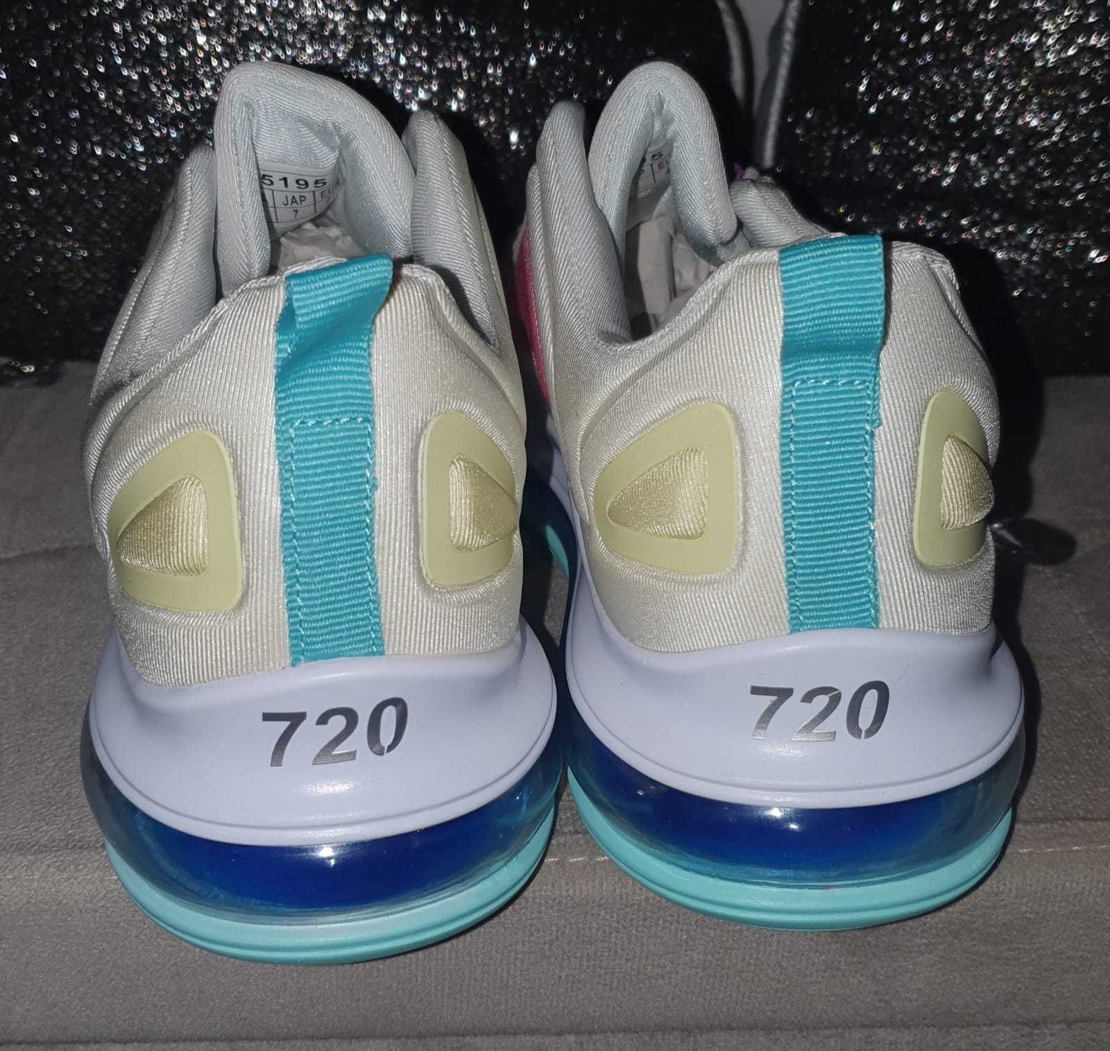 Pantofi sport dama Nike Air Max 720 alb multicolor noi masura 41