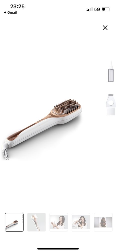 Rowenta hair therapist- четка за коса с пара