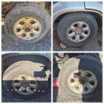 Jante otel 6x139,7 japoneze 215/80/16 iarna toyota nissan patrol pajer