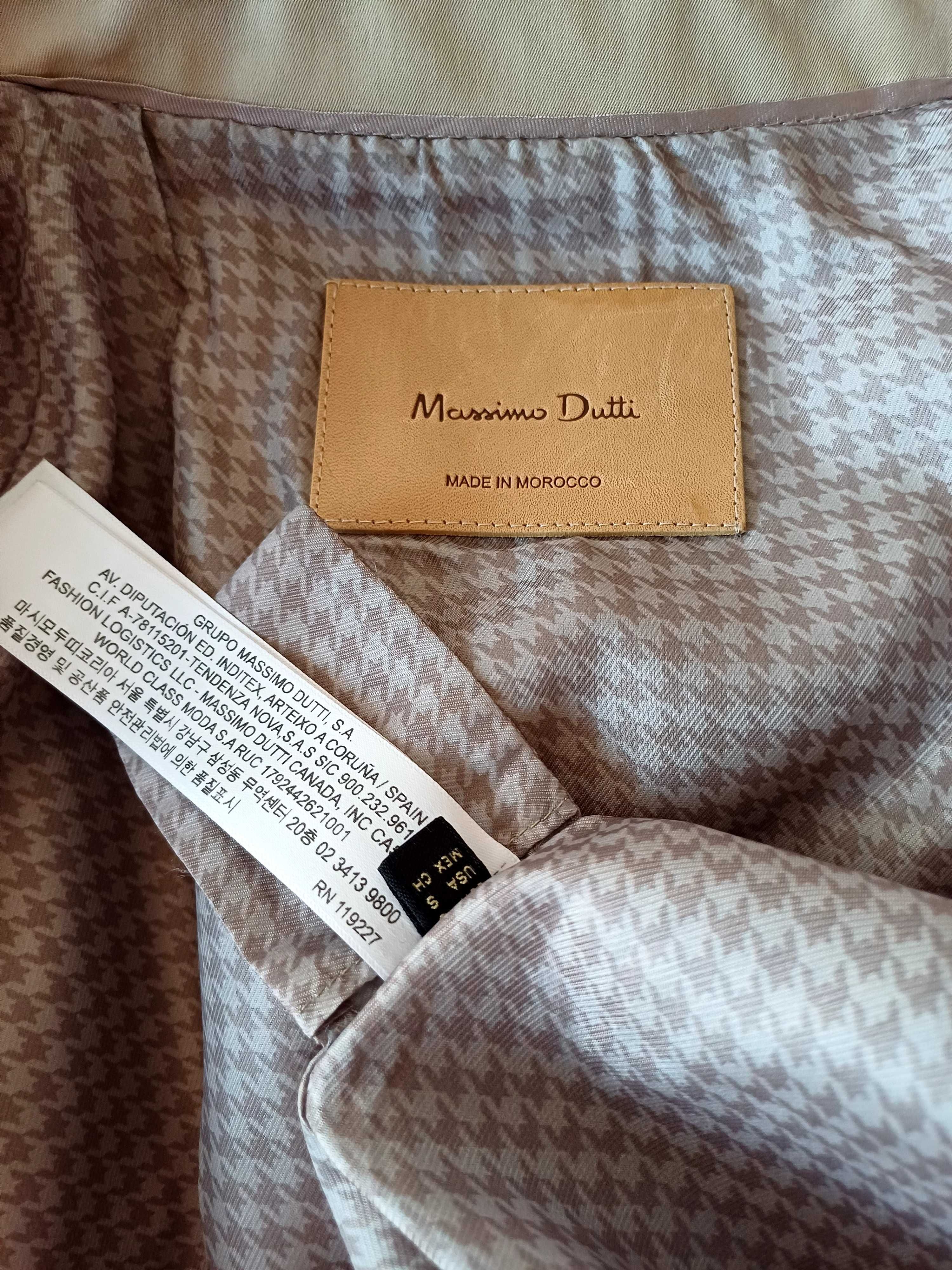 Massimo dutti шлифер S и яке S и L