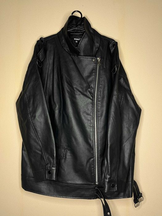 Missguided Leather Jacket Дамско Кожено Яке