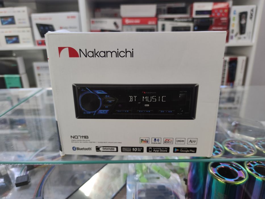 Автомагнитола Nakamichi NQ 711B магнитола накамичи мафон блютуз